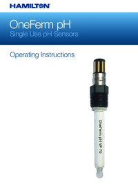 Thumbnail of document Manual - Single-Use pH Measurement